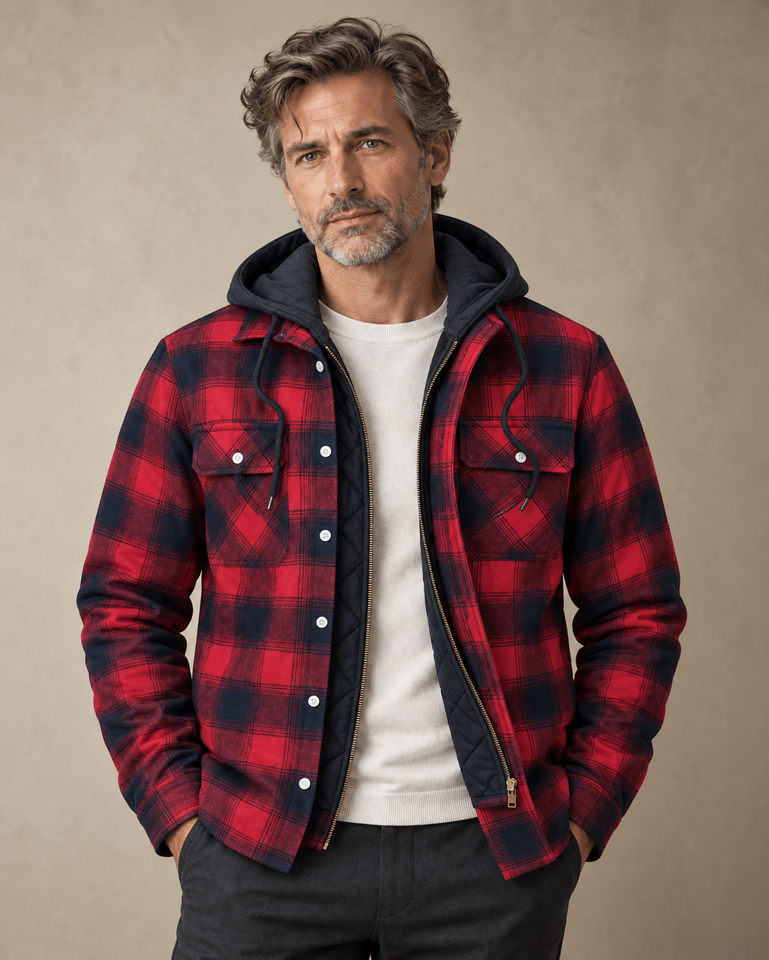 Campbell | Warm Checkered Jacket