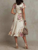 Margareth | Vintage floral dress