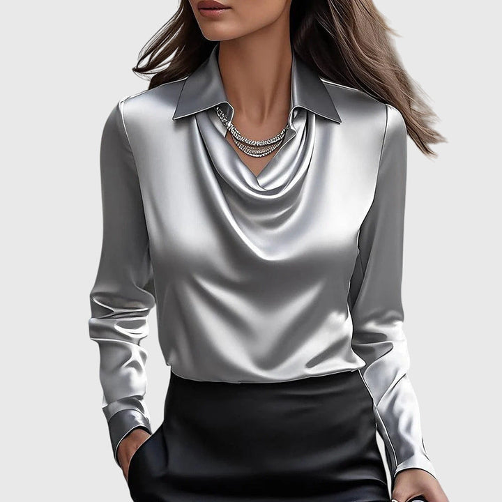 Aisha | Blouse brillante et confortable