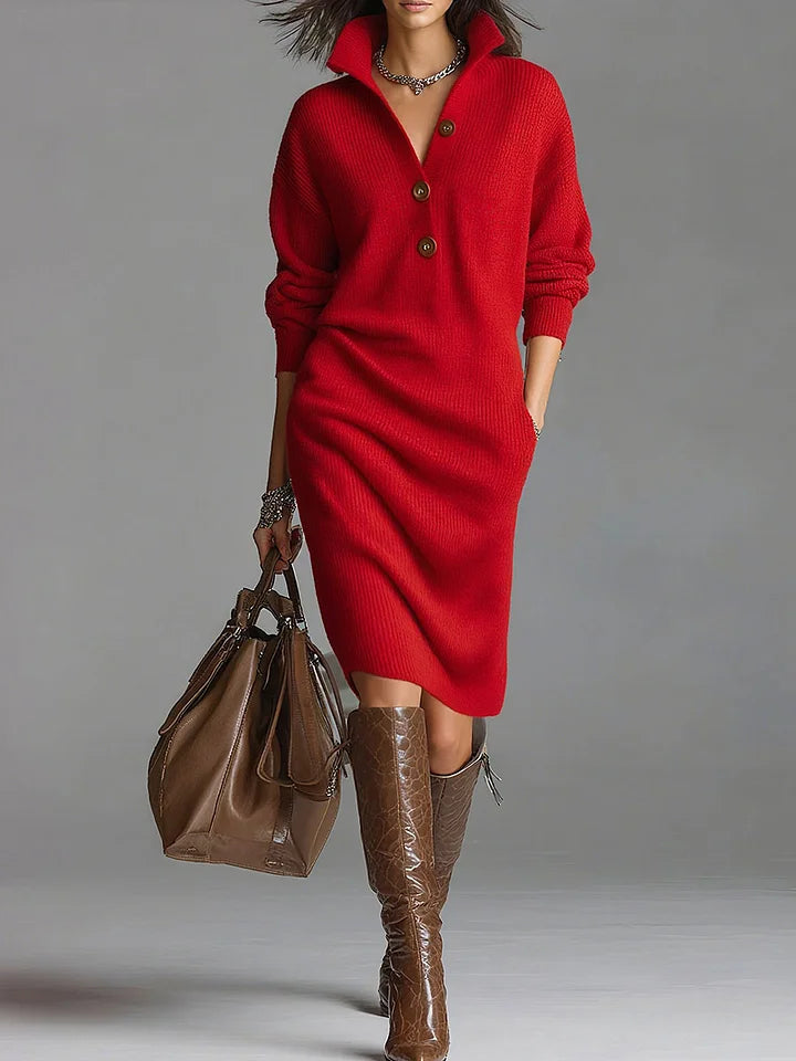 Janice | Elegant Jersey Dress
