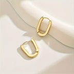 Elegant geometric hoops