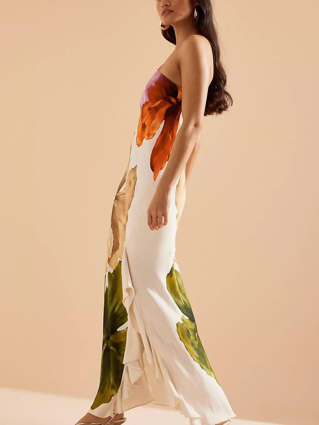 Kira | Robe de plage fleurie