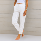 Anna | Premium Breathable Linen Stretch Trousers