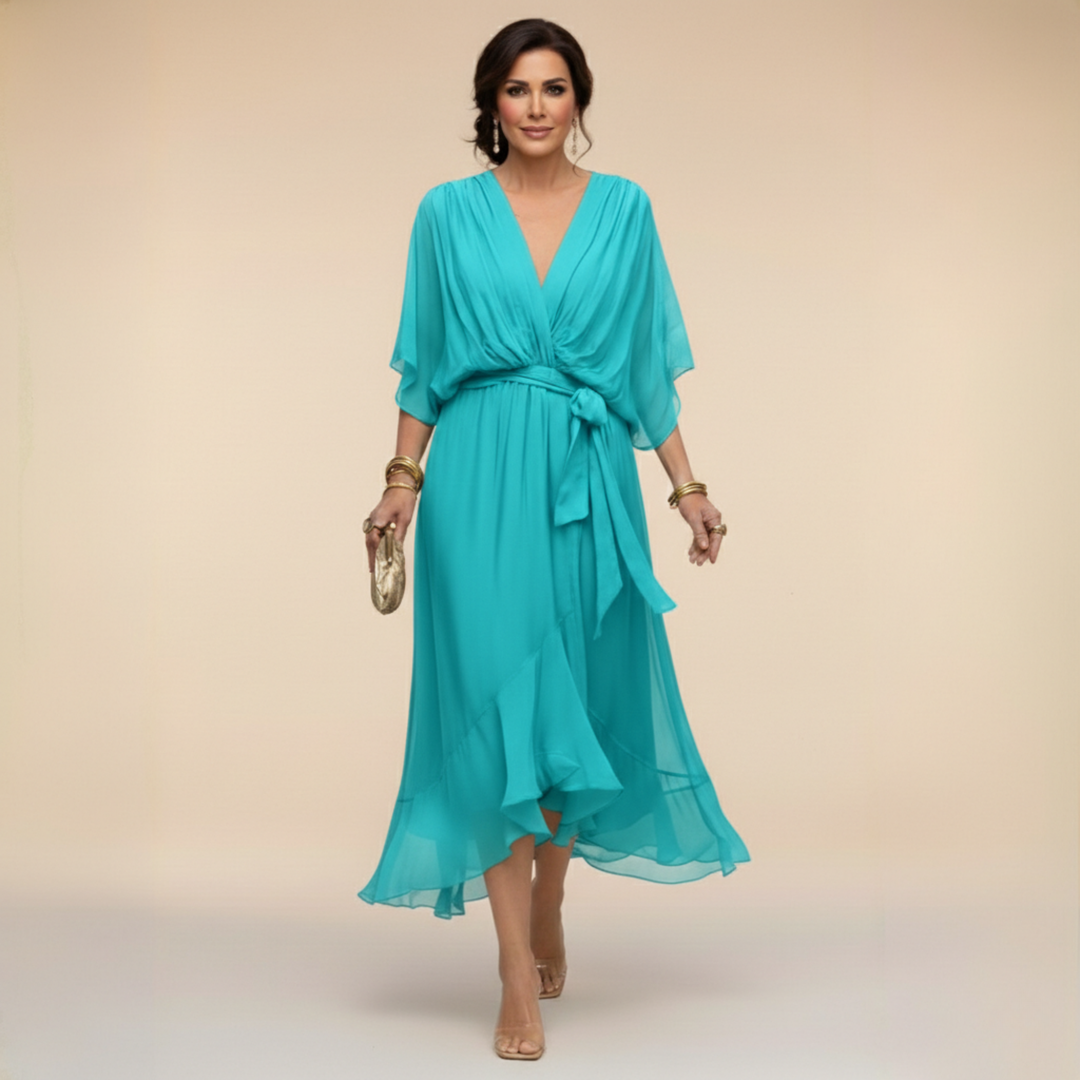 Montserrat | Robe à décolleté en V