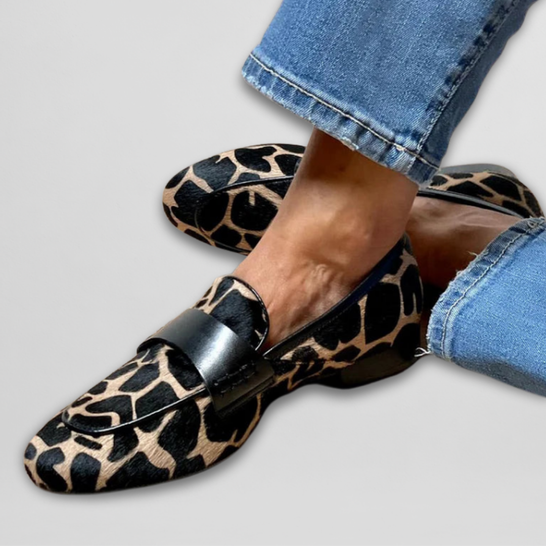 Noemi™ | Mocassino con Stampa Animale