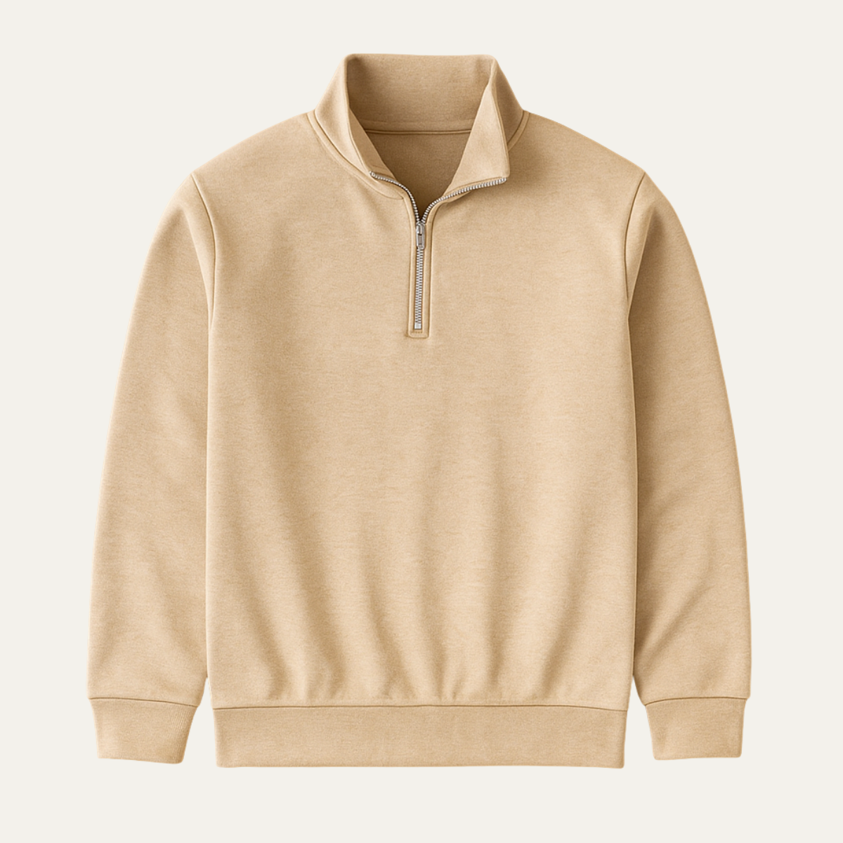 The Levington Men’s Half Zip Knitted Sweater