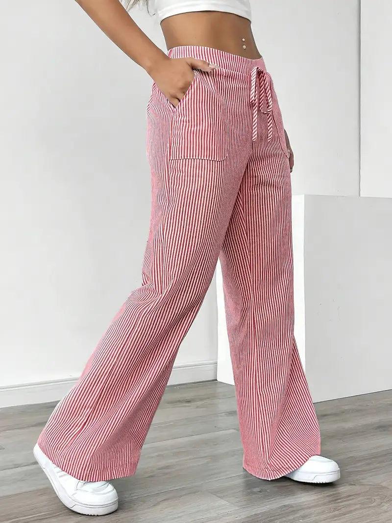 Élise | Pantalon à rayures