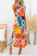 Loravia | Maxi sleeveless dress
