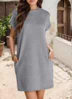 Lumessa | Robe décontractée à col rond