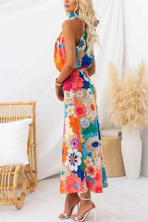 Loravia | Robe longue sans manches