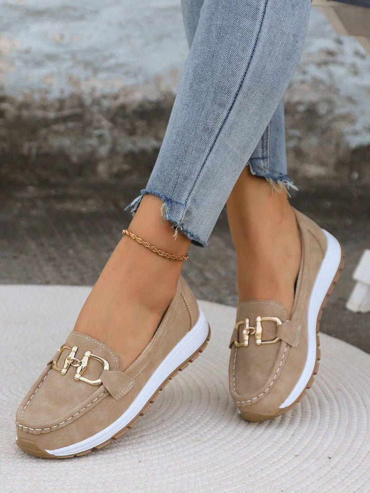 Ellie | Mocassins plats à boucle