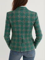Audrey | Plaid Blazer