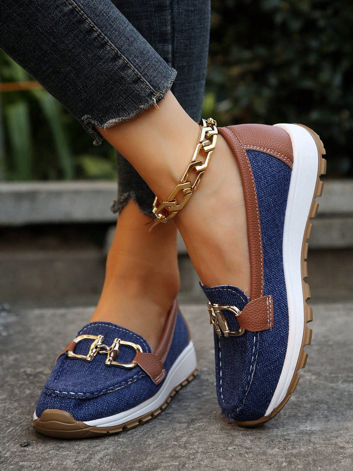 Ellie | Mocassins plats à boucle