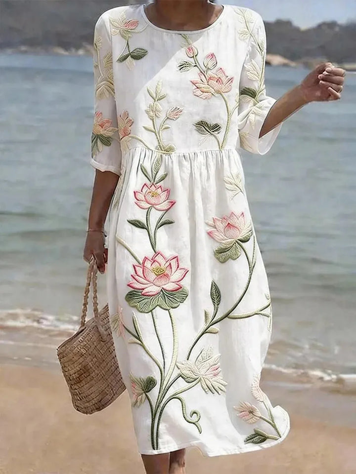 Samira | Robe à imprimé floral