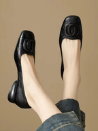 Vanessa | Genuine Leather Flats