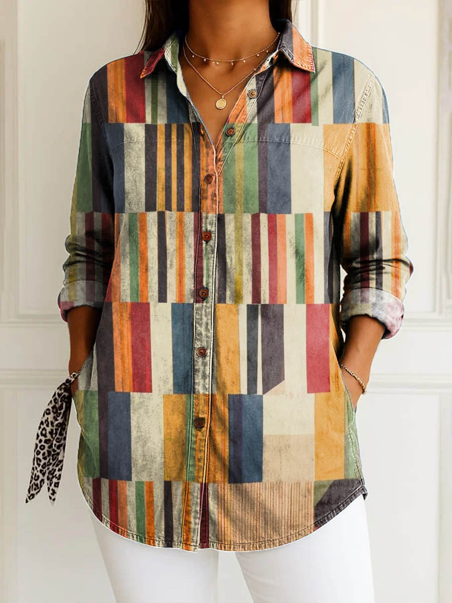 Sammy | Retro Lines Shirt