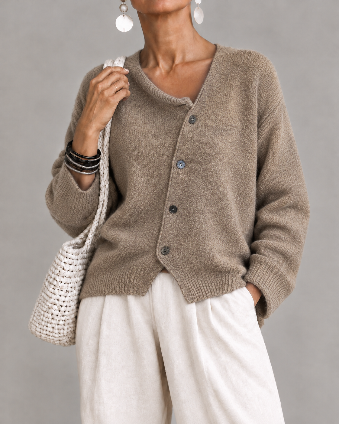 Lunessa | Elegant cozy knit cardigan