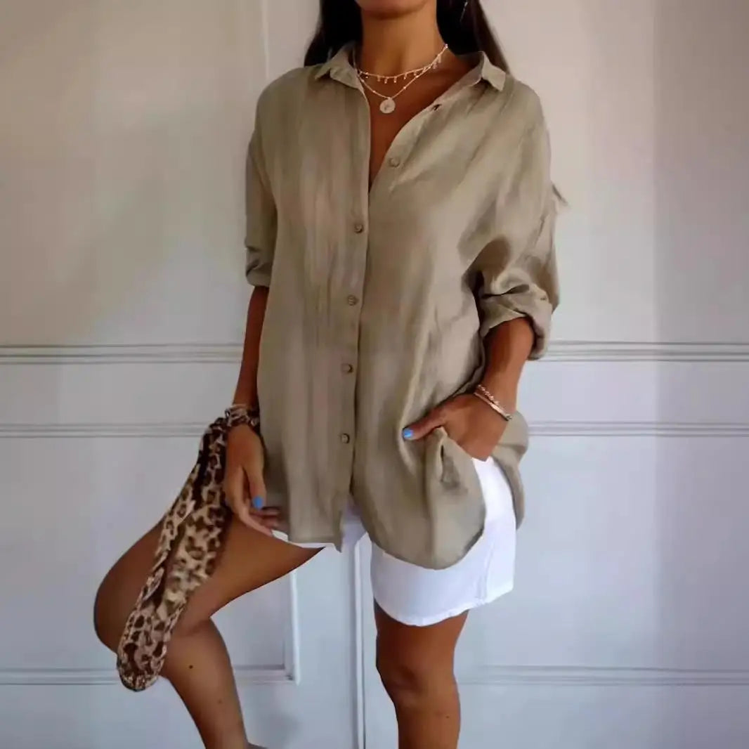 Orelia | Elegant button-down blouse