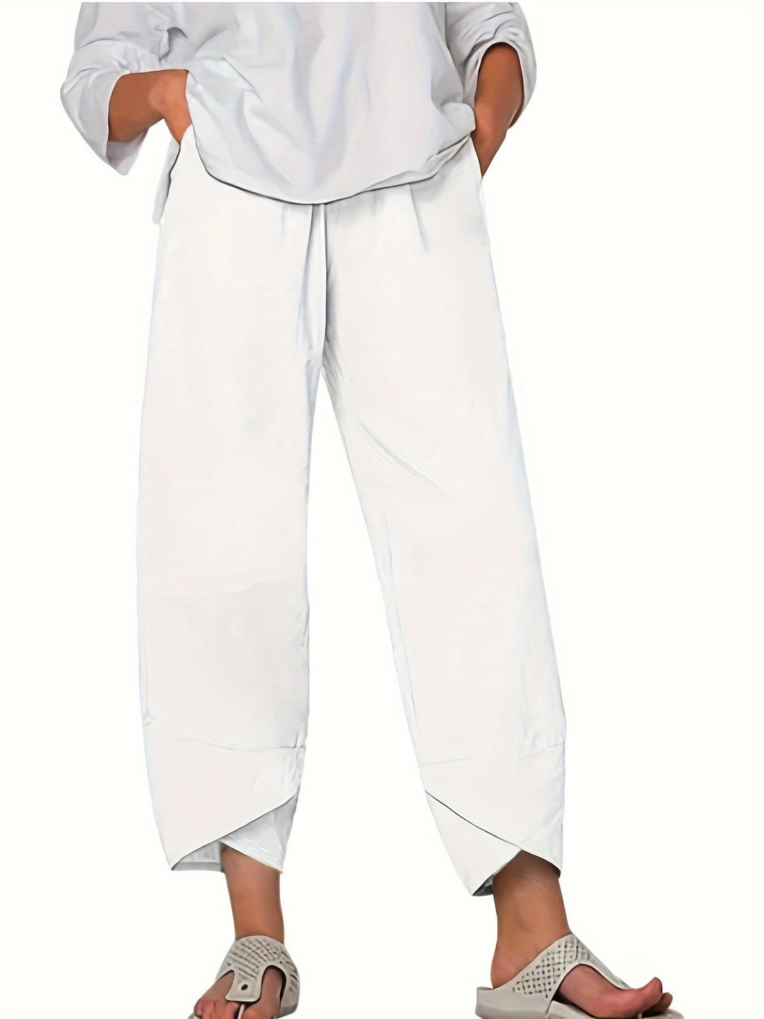 Judith | Pantalon Élégant Confortable Avec Poches Latérales