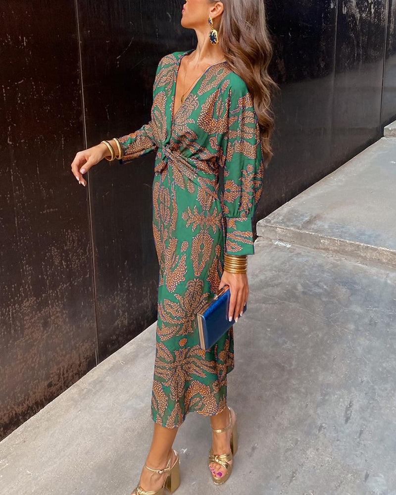 Julieta | Printed midi dress