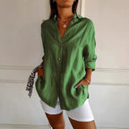 Orelia | Elegant button-down blouse