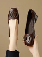 Vanessa | Genuine Leather Flats