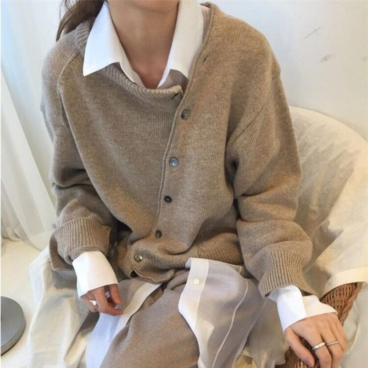 Lunessa | Elegant cozy knit cardigan