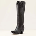Harlow | Embroidered Cuban Heel Boots