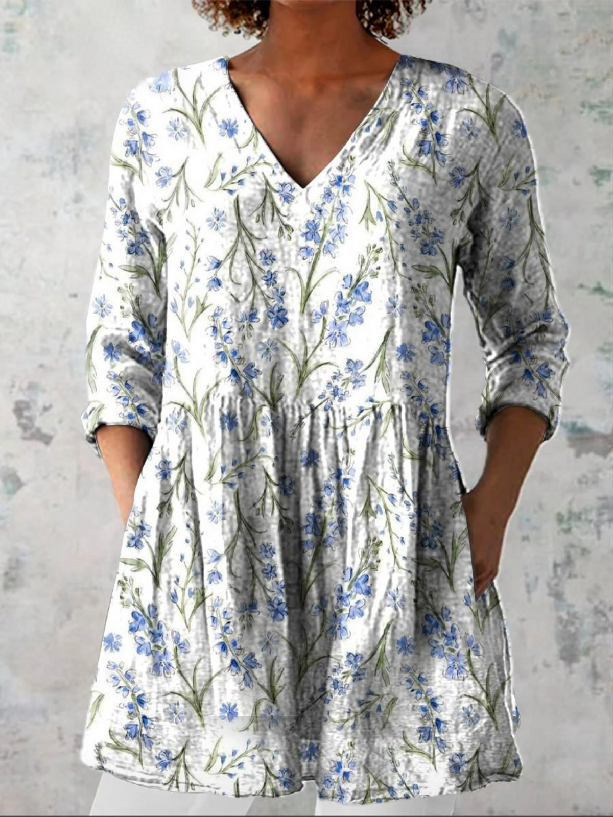 Jeanne | Tunic with V-Neck