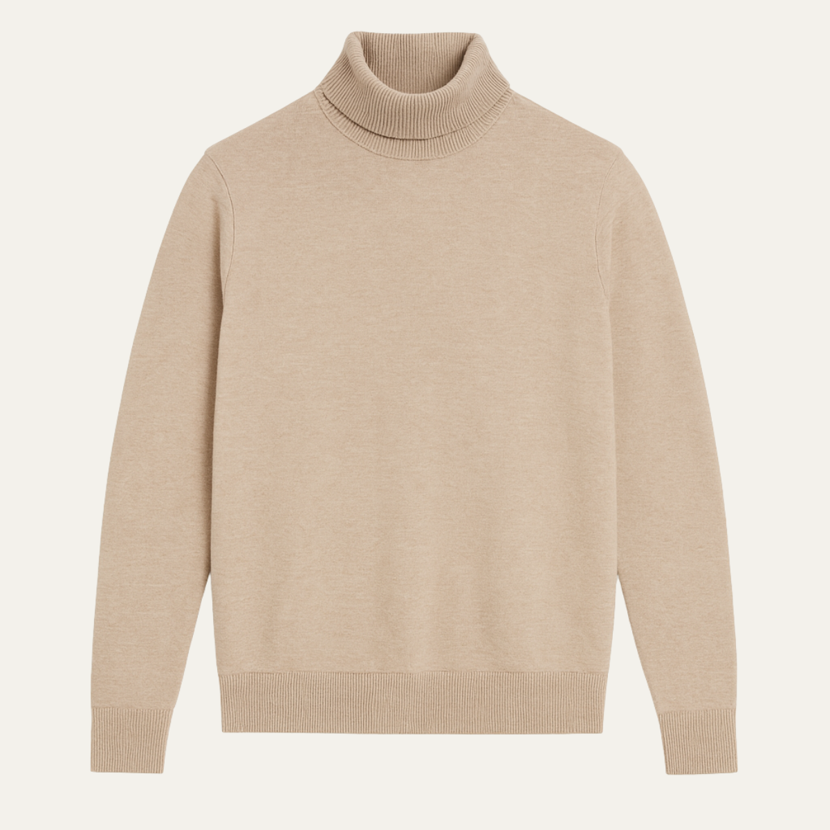 The Banbury Men's Classic Turtleneck Knit Sweater