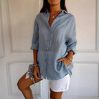 Orelia | Elegant button-down blouse