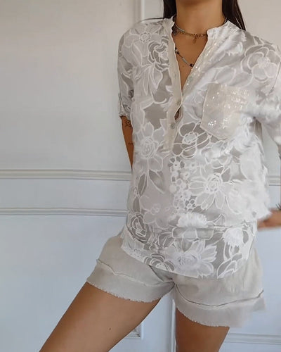 Cassie | Floral Print Blouse