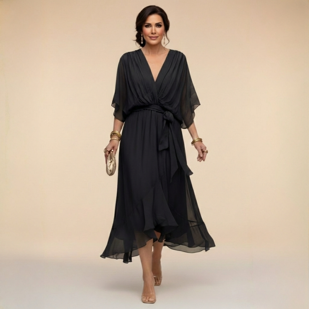 Montserrat | Robe à décolleté en V