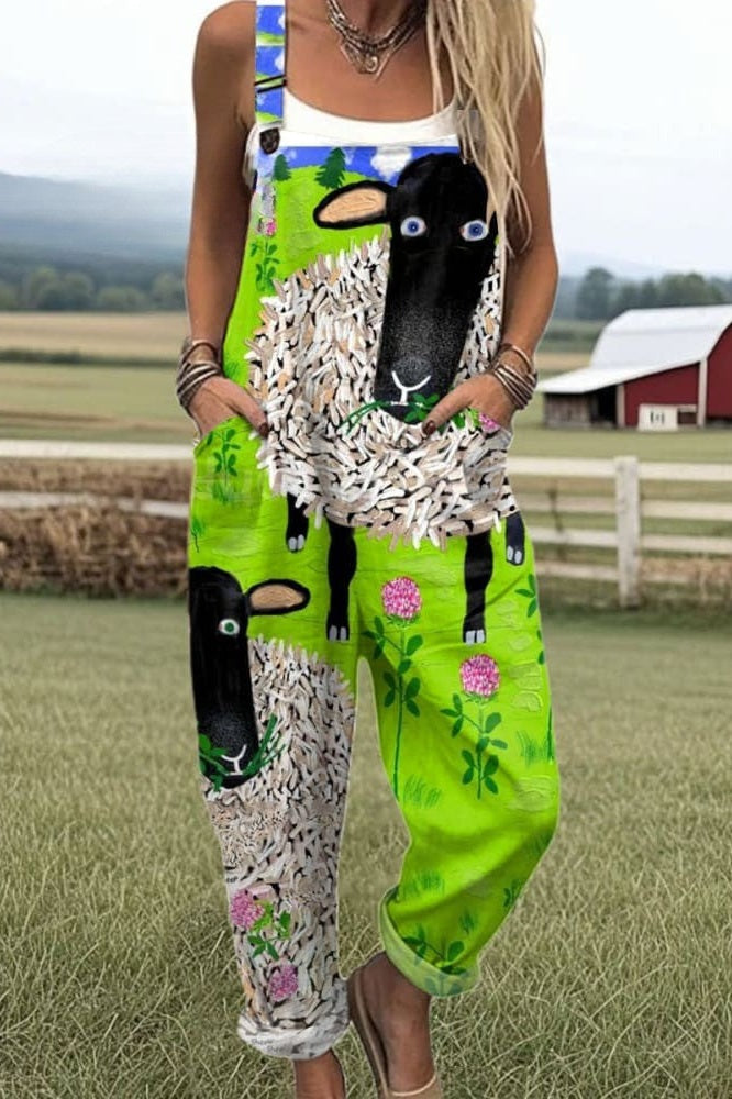 Maraya - Lightweight Printed Jumpsuit