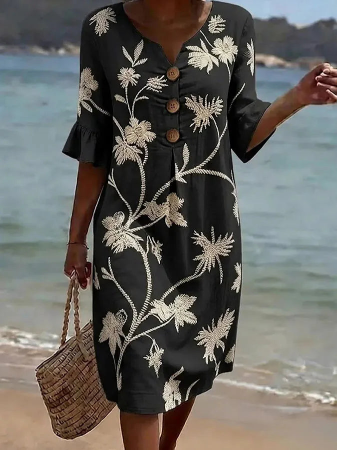 Adelaira | Robe imprimée florale