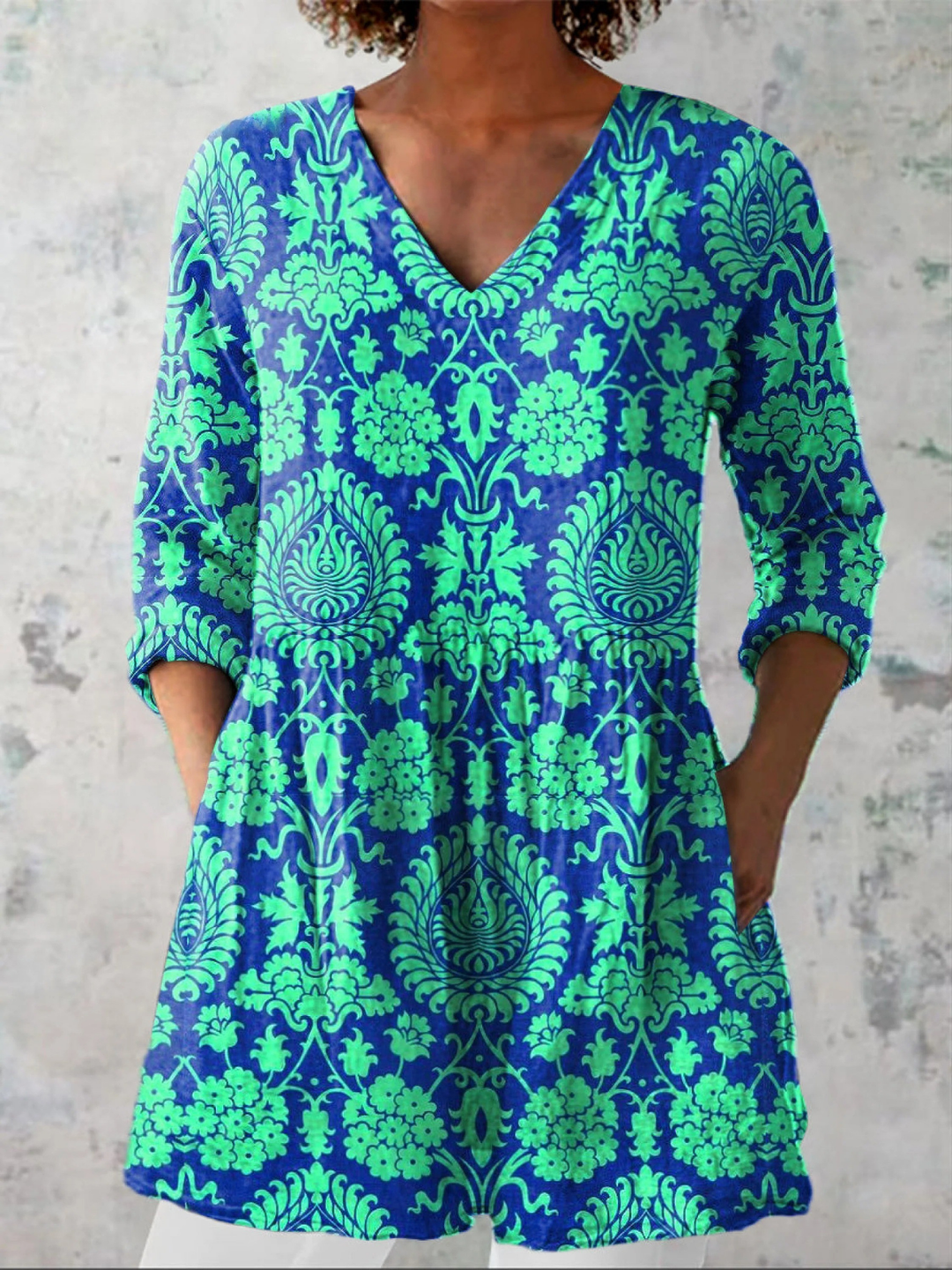 Ines | Blouse with V-Neck