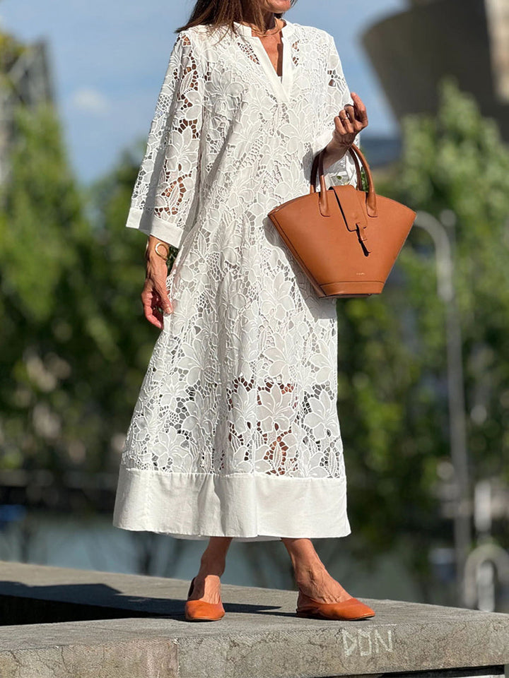 Amirela | Robe en dentelle pour occasion
