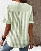 Meline | Soft Striped Blouse
