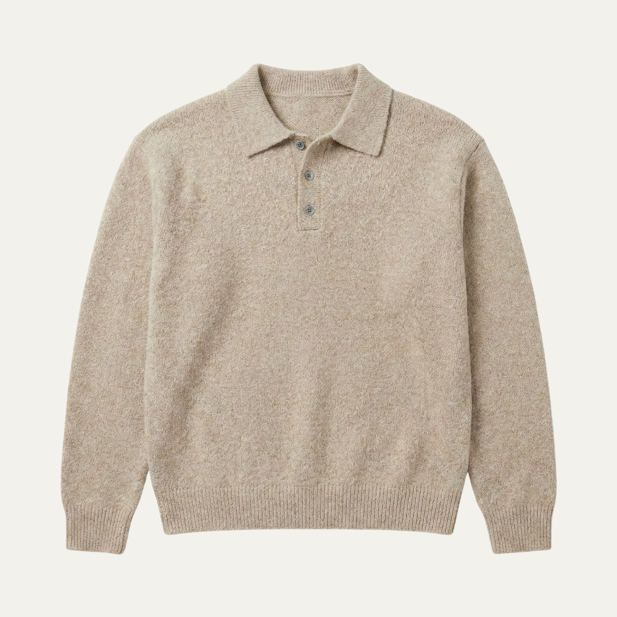 The Cedarfield Men's Trendy Soft Knit Polo Sweater
