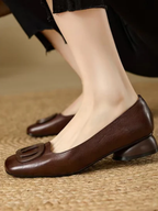 Vanessa | Genuine Leather Flats