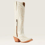 Harlow | Embroidered Cuban Heel Boots