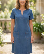 Jana | Comfortable denim dress