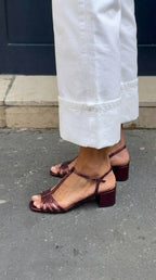 Allegra | Golden Sandals Everyday Elegance