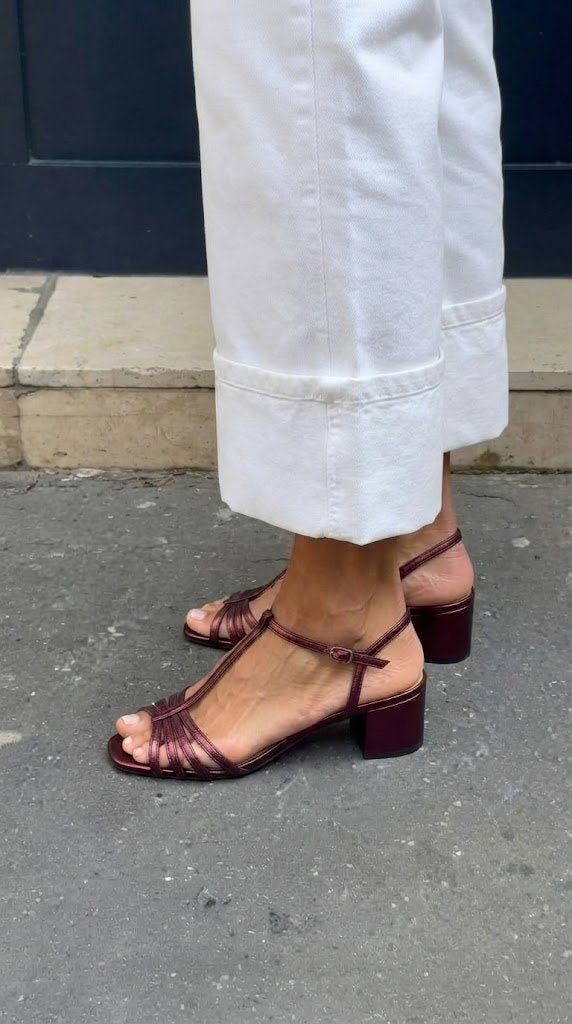 Allegra | Sandales Dorées Élégance au Quotidien