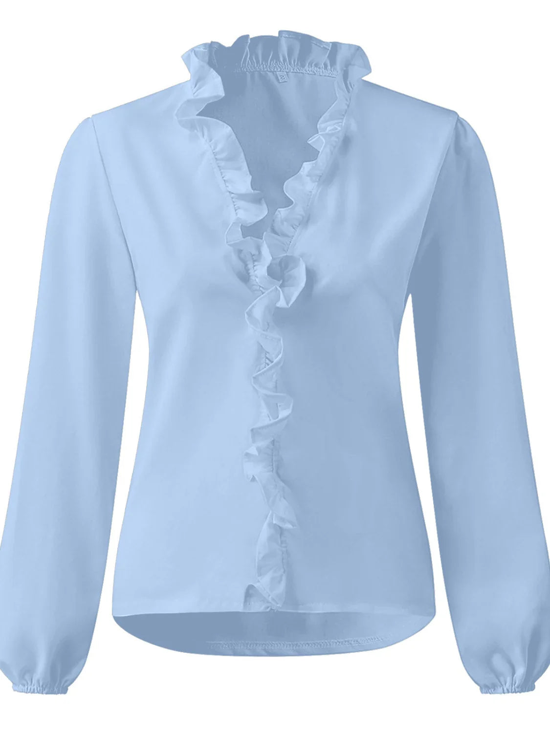 Maisie | Ruffled V-Neck Blouse
