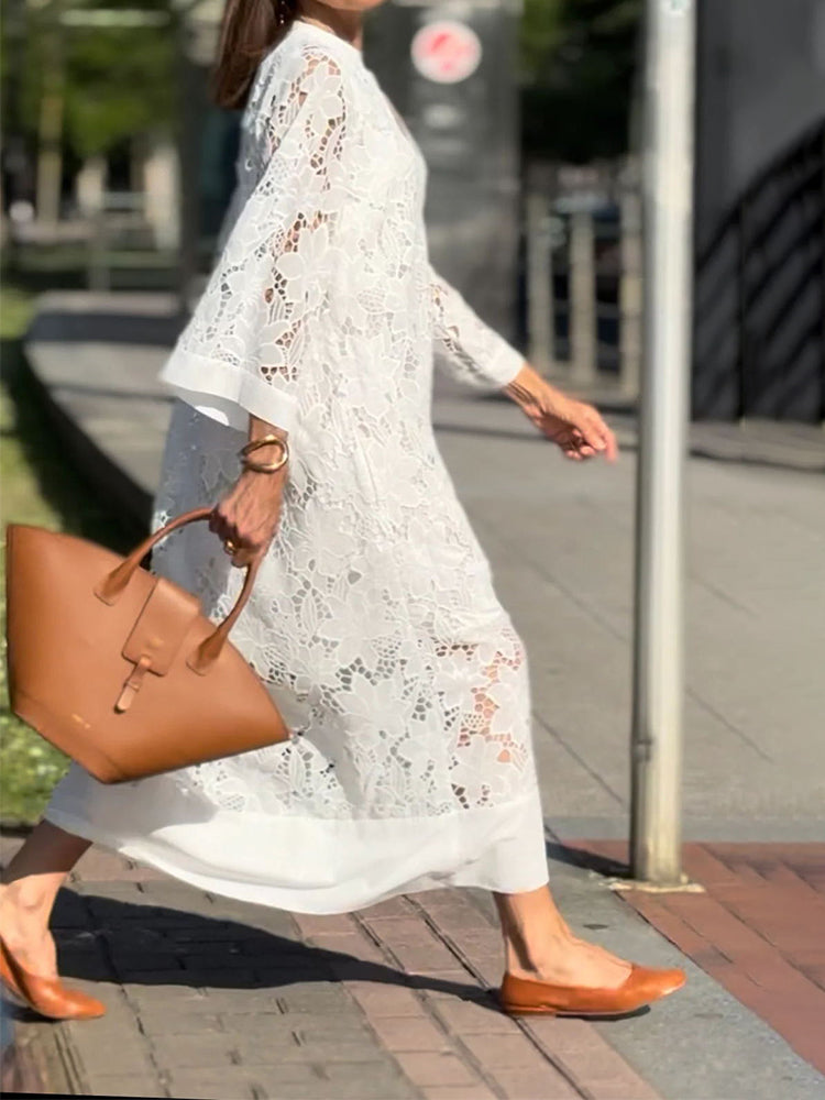 Amirela | Robe en dentelle pour occasion