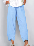 Judith | Elegant Comfortable Trouser With Side Pockets