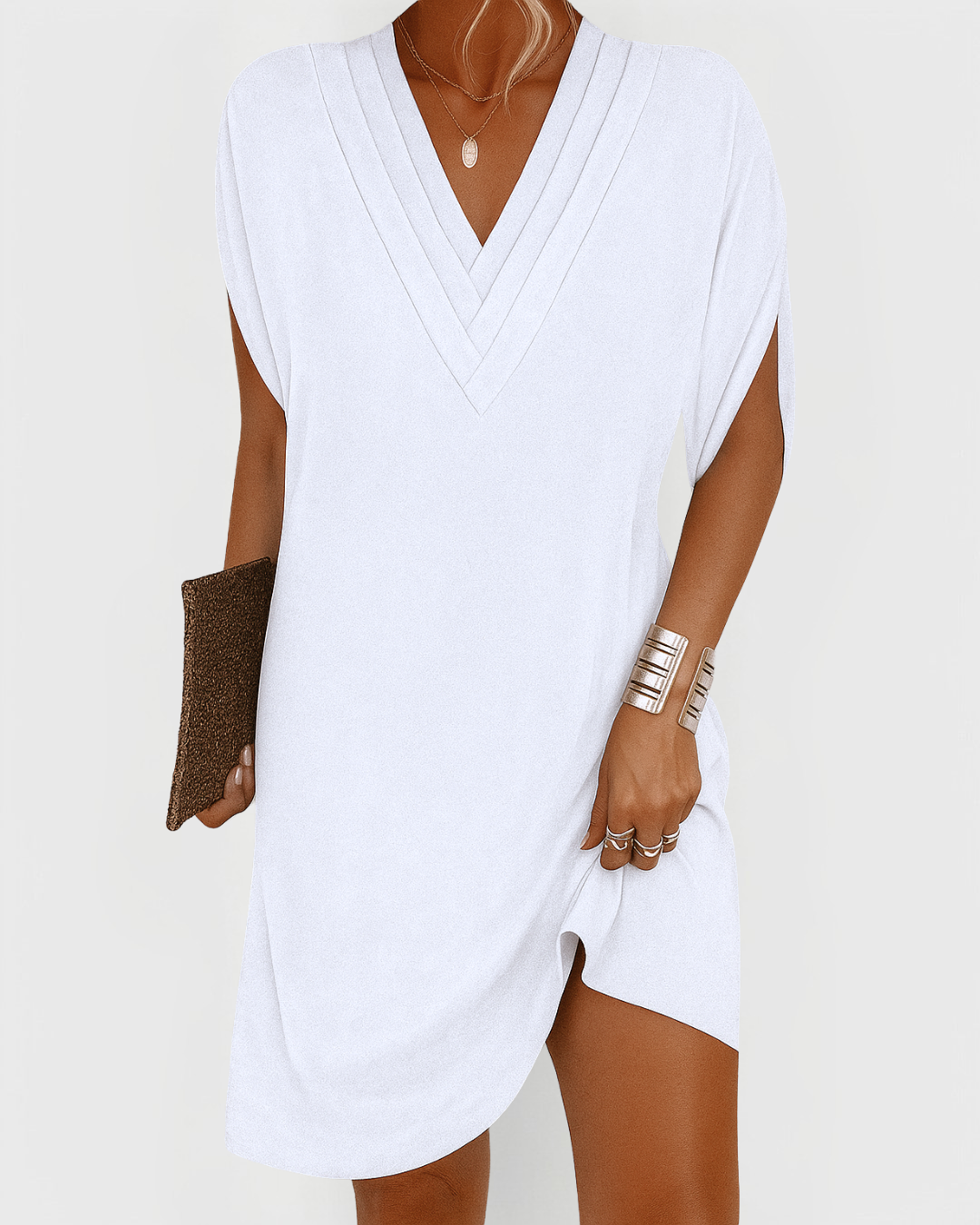 Jannie | Robe midi flatteuse