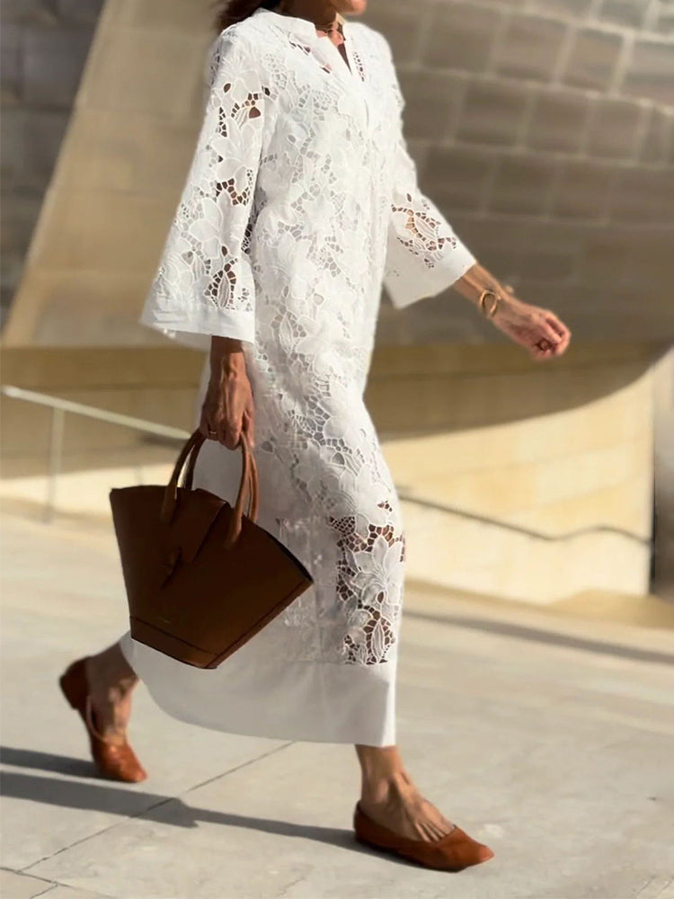 Amirela | Robe en dentelle pour occasion