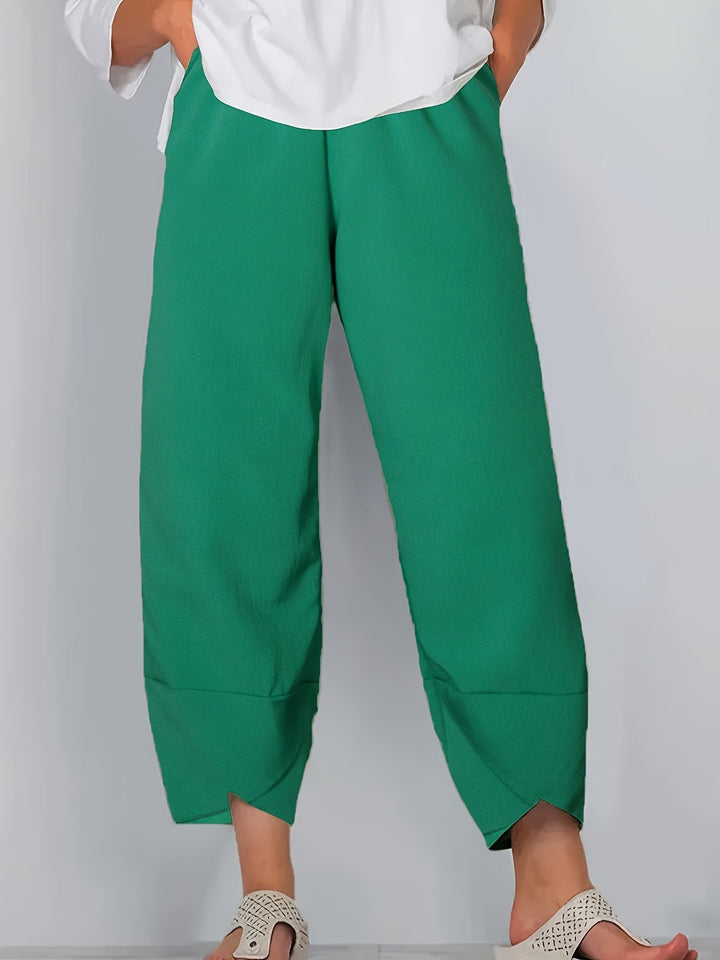 Judith | Pantalon Élégant Confortable Avec Poches Latérales